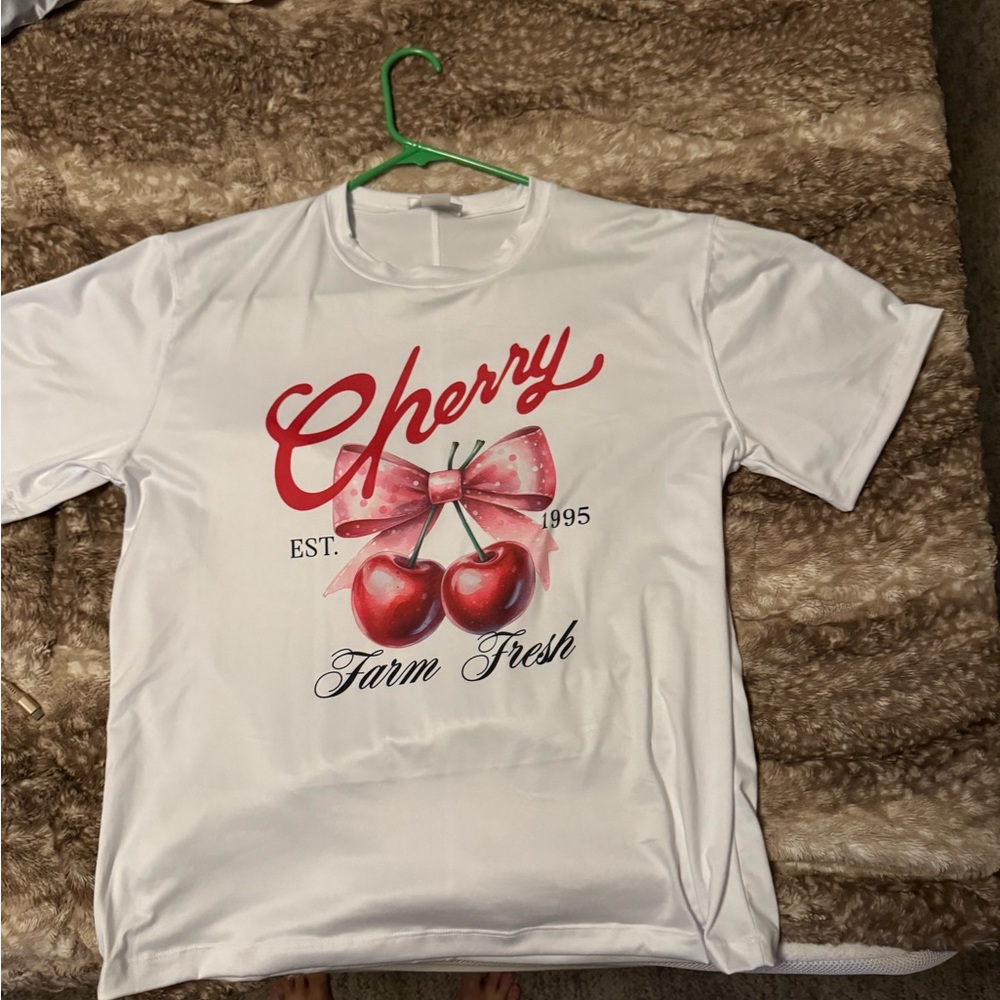 Davida Cherry women’s White T-Shirt